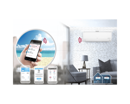 Інверторна настінна спліт-система (кондиціонер) LG PuriCare UV AP09RK